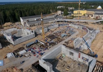 NICA collider under construction